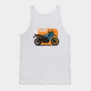 Ride kawasaki klr650 cyber Tank Top